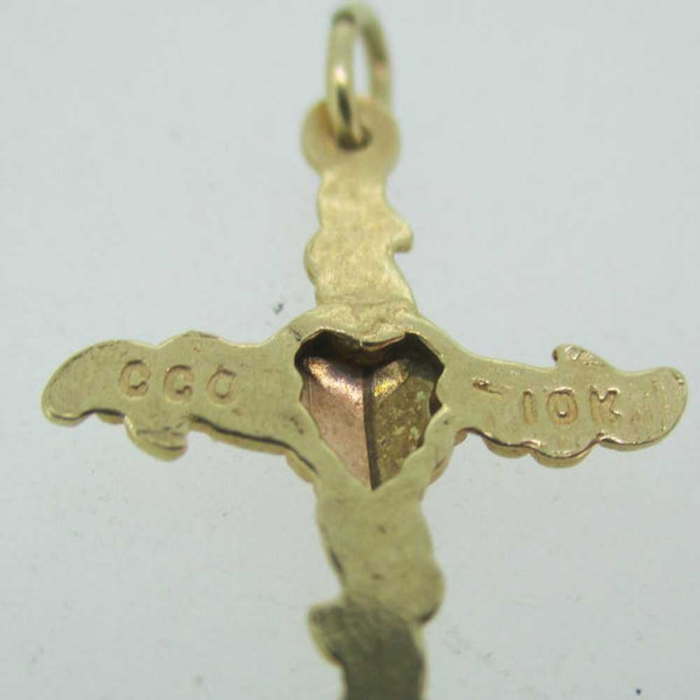 10k Black Hills Gold Coleman Co. Detailed Cross P… - image 3