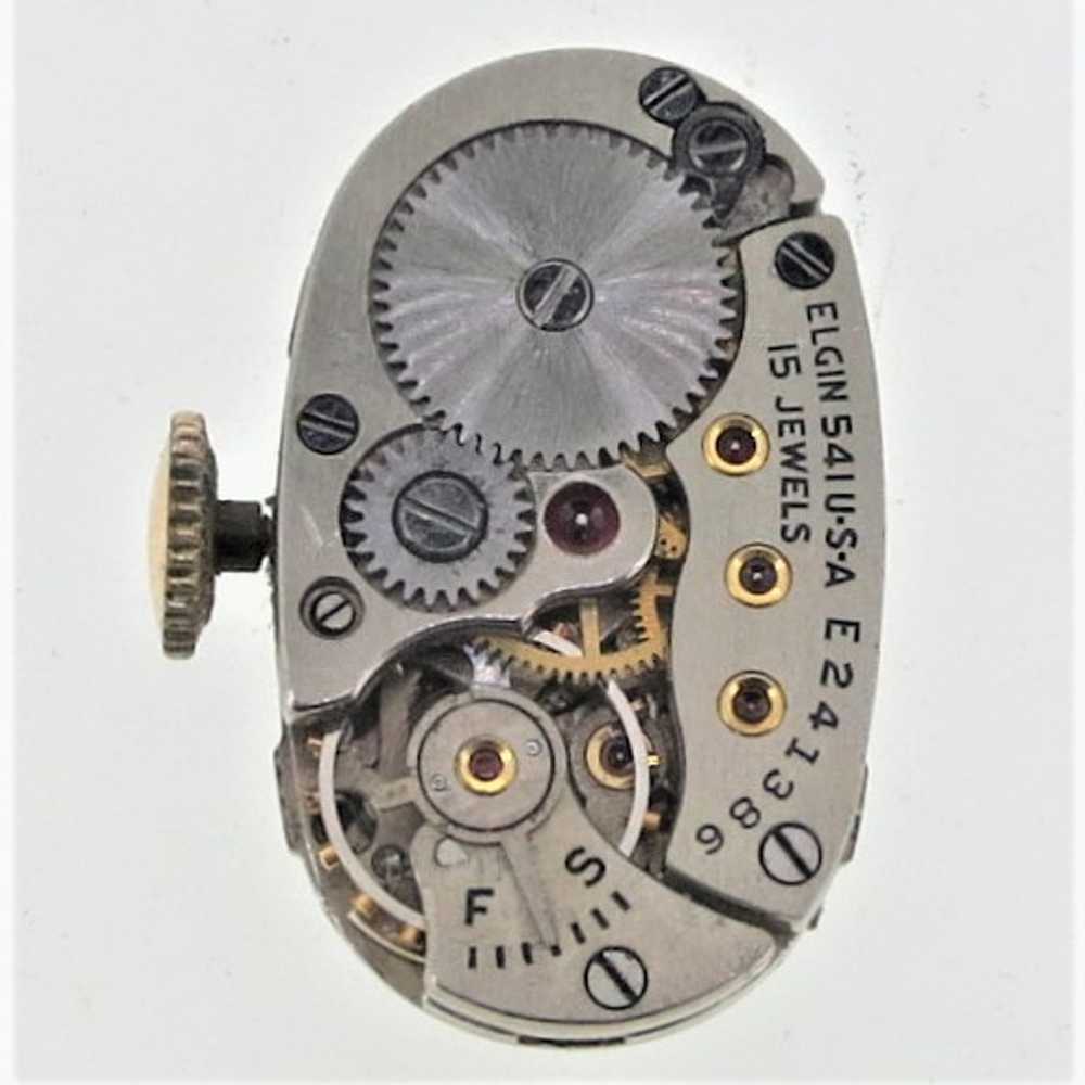 Vintage Late 1930's-Early 1940's Elgin wristwatch… - image 4