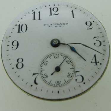 Antique N. Y. Standard Watch Co. No. 300 0s 7J Mov