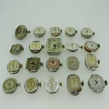 Lot of 20 Vintage Swiss Bucherer Gruen Hafis and … - image 1