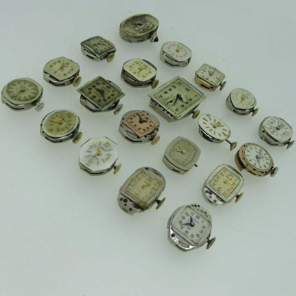 Lot of 20 Vintage Swiss Bucherer Gruen Hafis and … - image 3