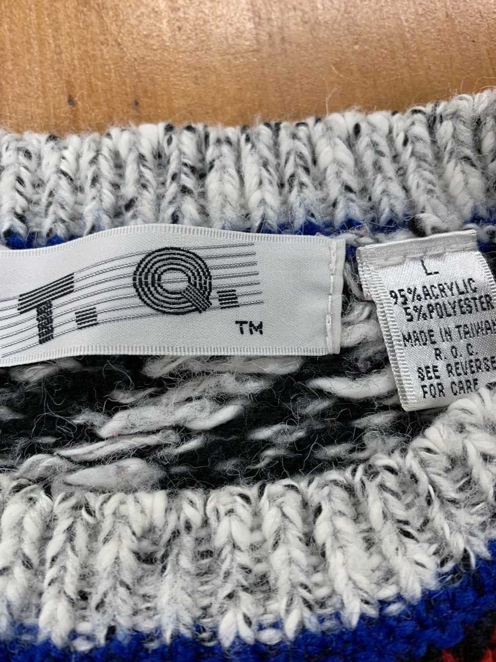 Coloured Cable Knit Sweater × Vintage Vintage Sig… - image 2