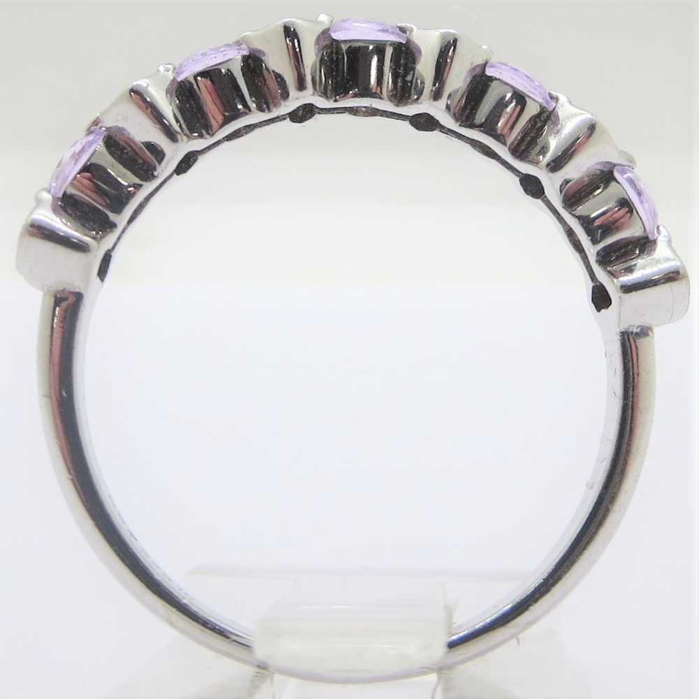 Bomb Party Lab Created Amethyst Sterling Silver R… - image 3