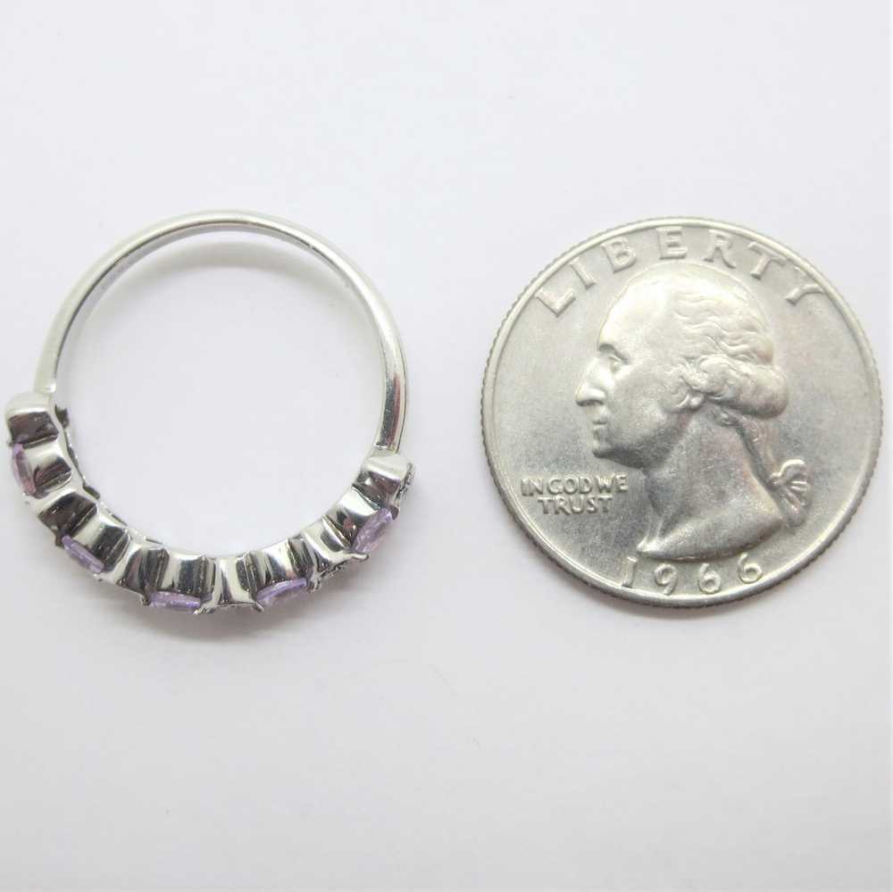 Bomb Party Lab Created Amethyst Sterling Silver R… - image 6