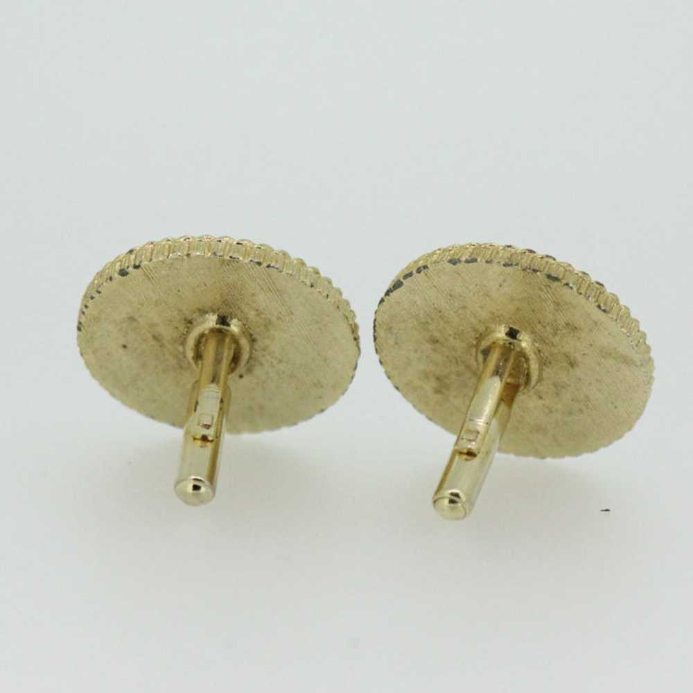 Gold Tone Holland Windmill Cufflinks - image 5