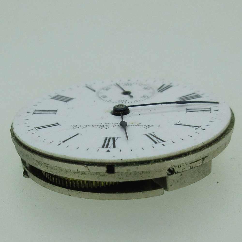 Antique Hayward Watch Co. 0s 15J Movement and Dia… - image 3