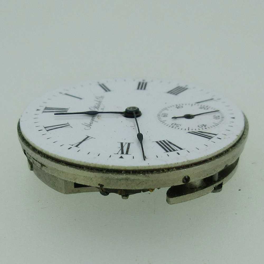 Antique Hayward Watch Co. 0s 15J Movement and Dia… - image 4
