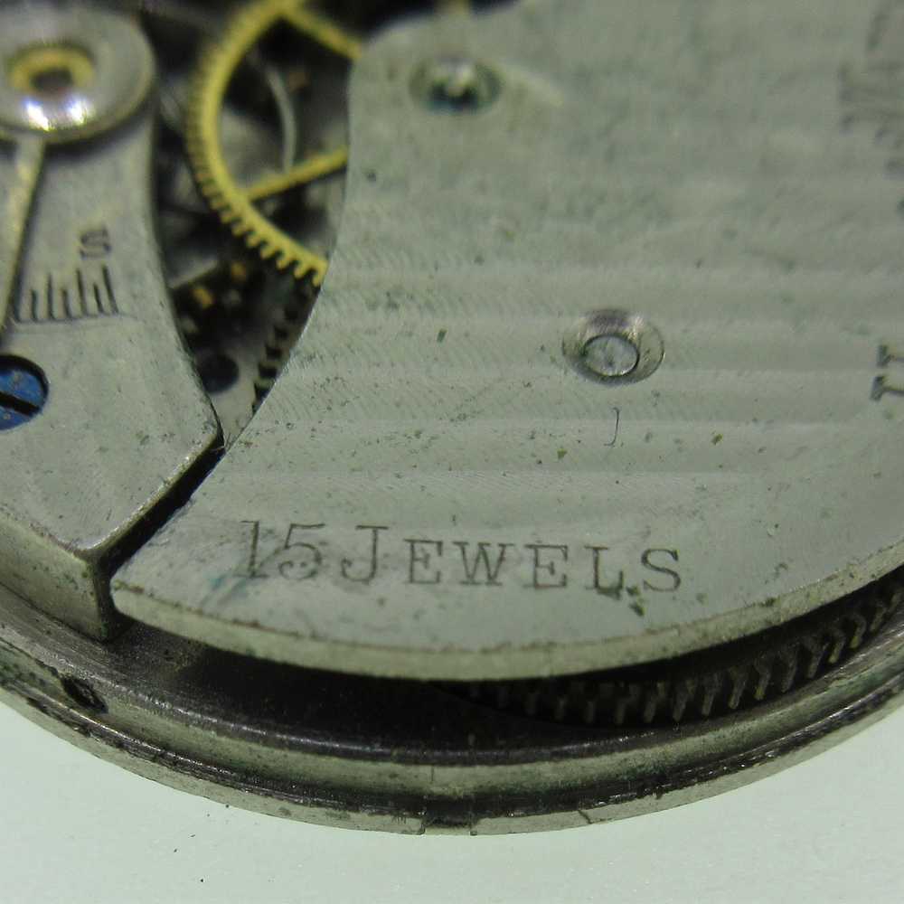 Antique Hayward Watch Co. 0s 15J Movement and Dia… - image 7