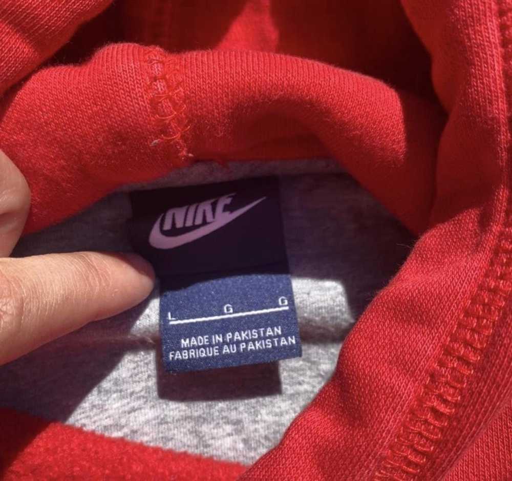 Nike Red Nike hoodie - image 2