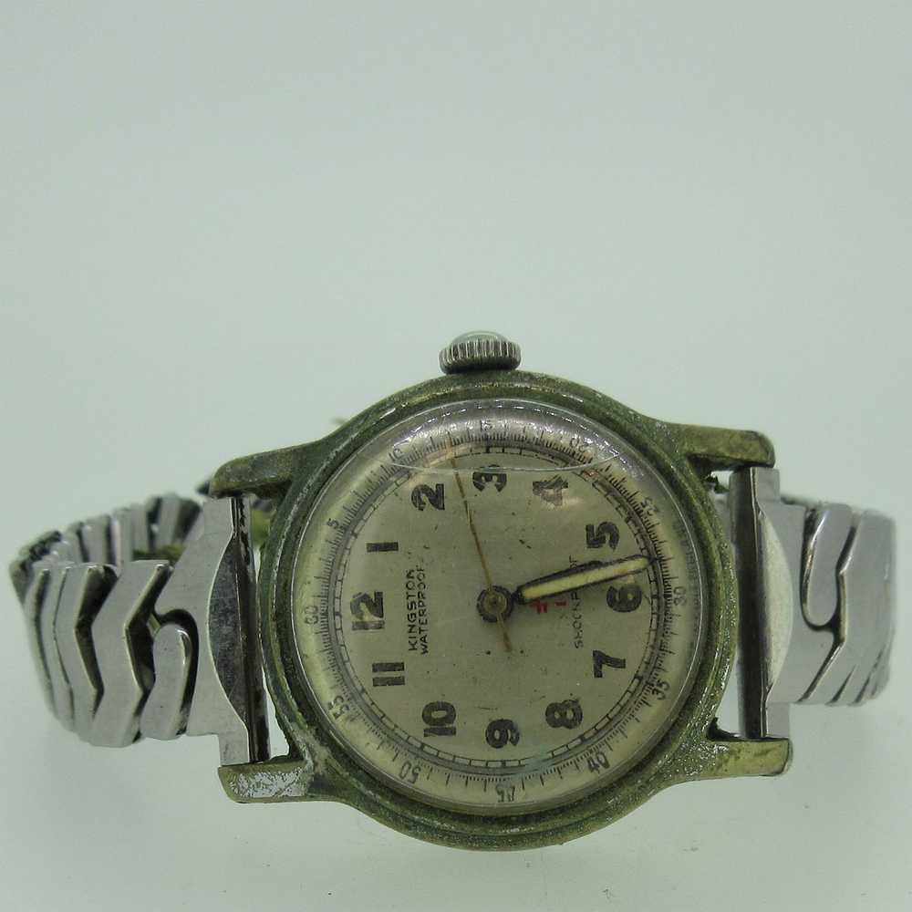 Vintage Kingston Watch Co. Military Style Swiss 1… - image 5