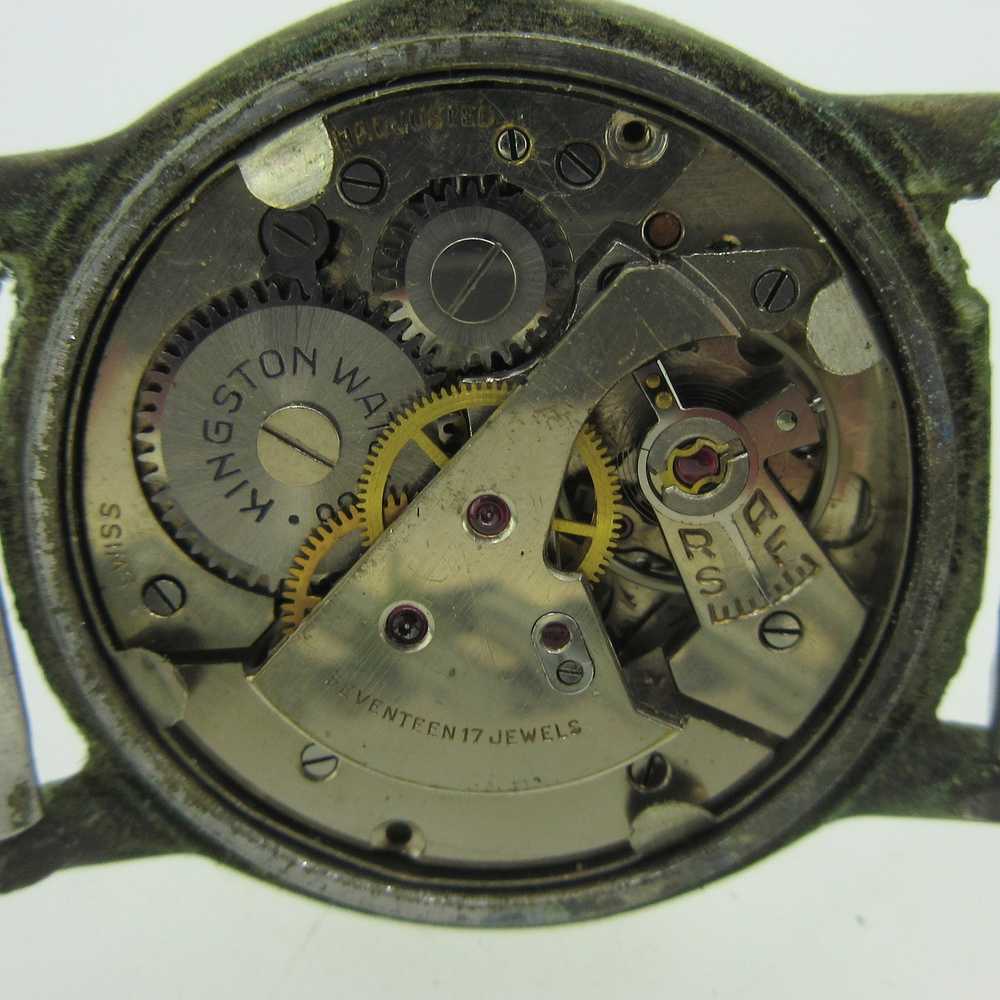 Vintage Kingston Watch Co. Military Style Swiss 1… - image 8