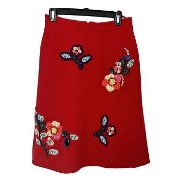 Miu Miu Wool mid-length skirt - image 1