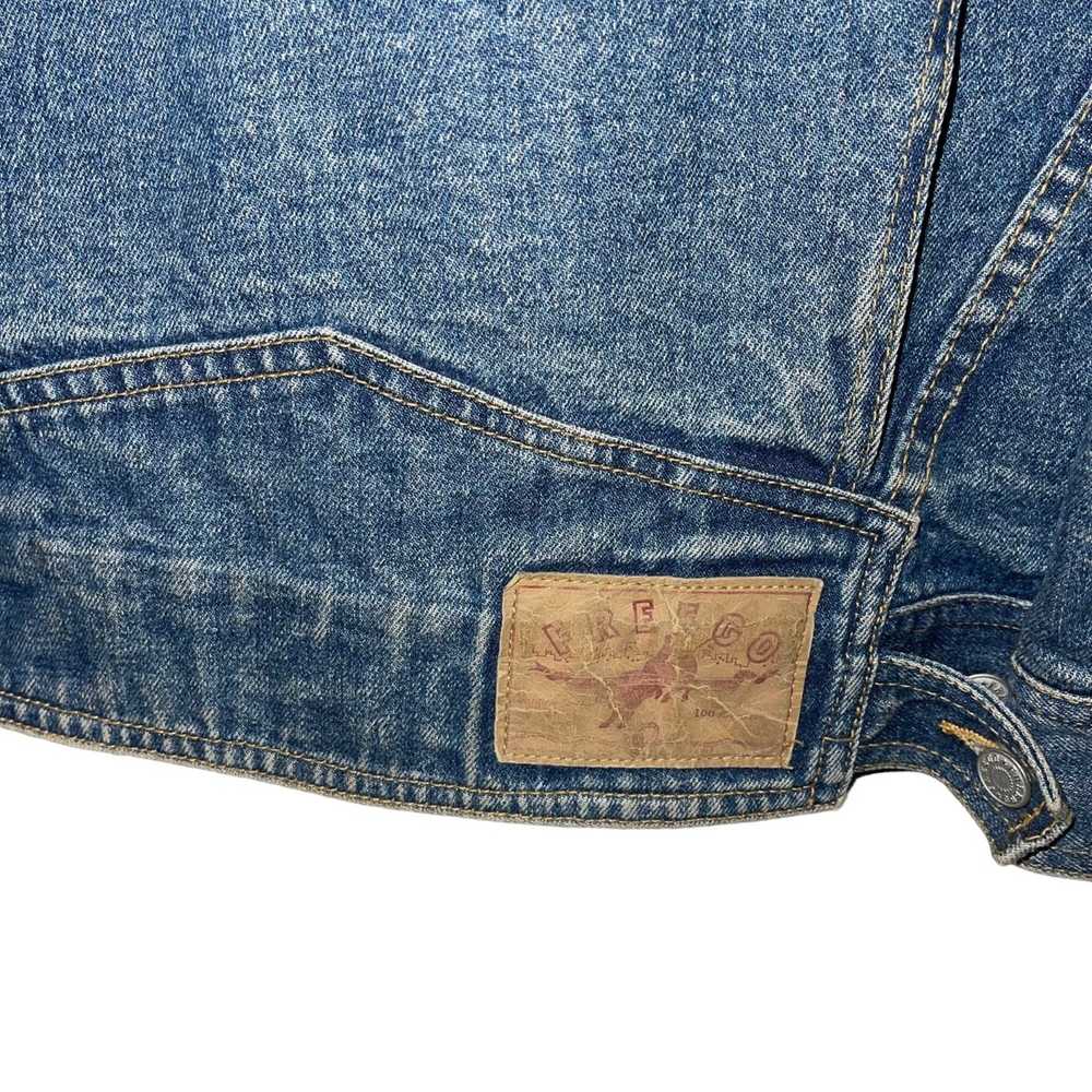 Vintage Vintage Freego Womens Denim Jacket Blue M… - image 10