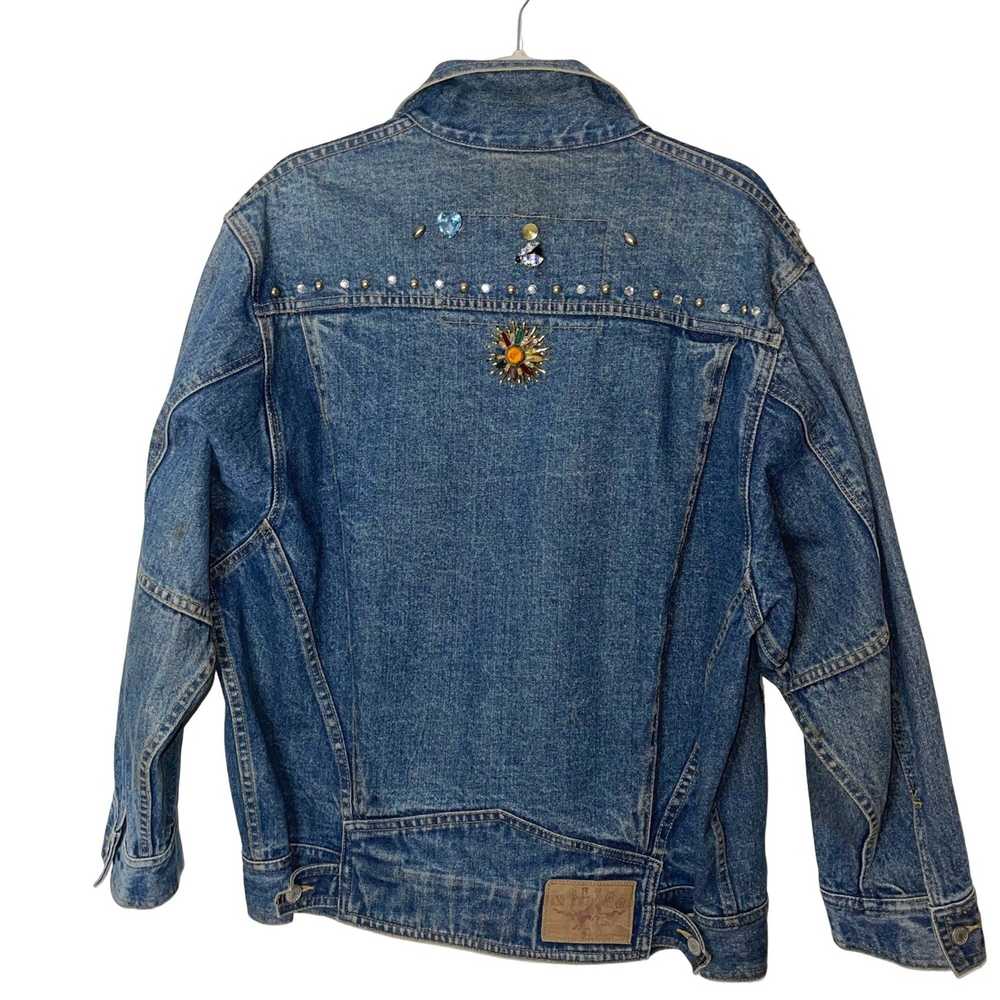 Vintage Vintage Freego Womens Denim Jacket Blue M… - image 2