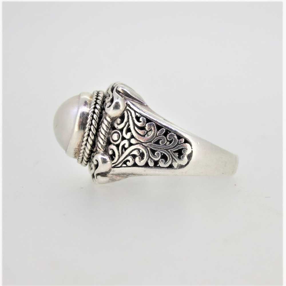 Sarda Sterling Silver Braided Design Filigree Fau… - image 5