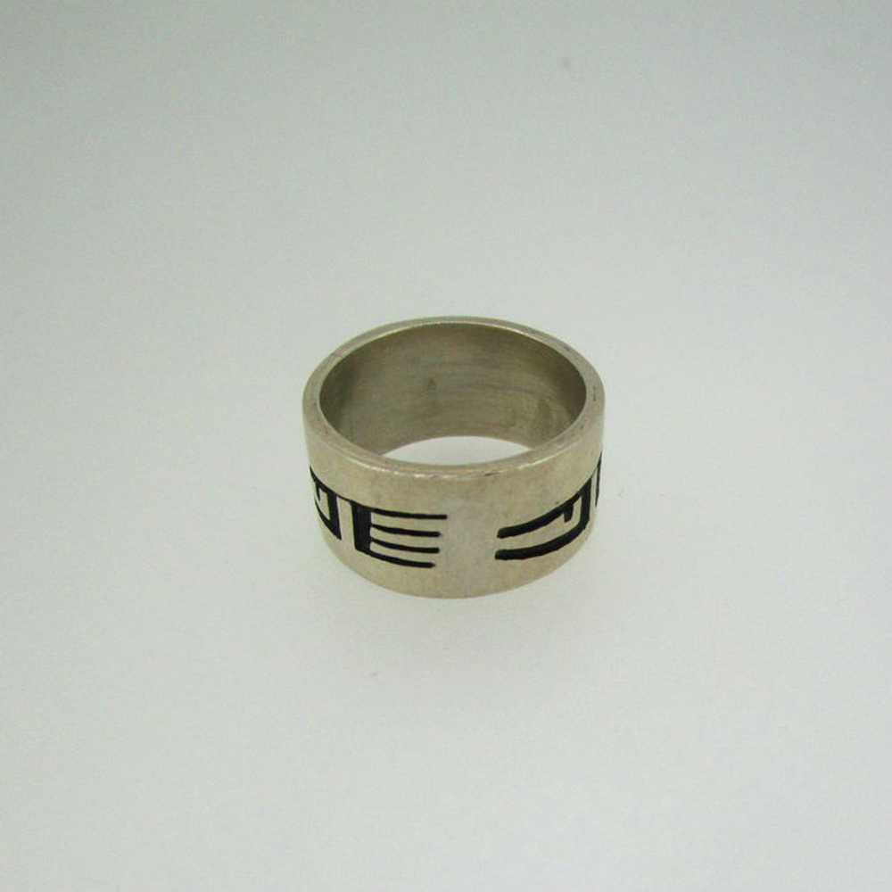 Sterling Silver Native Claw Design Mens Ring Size… - image 3