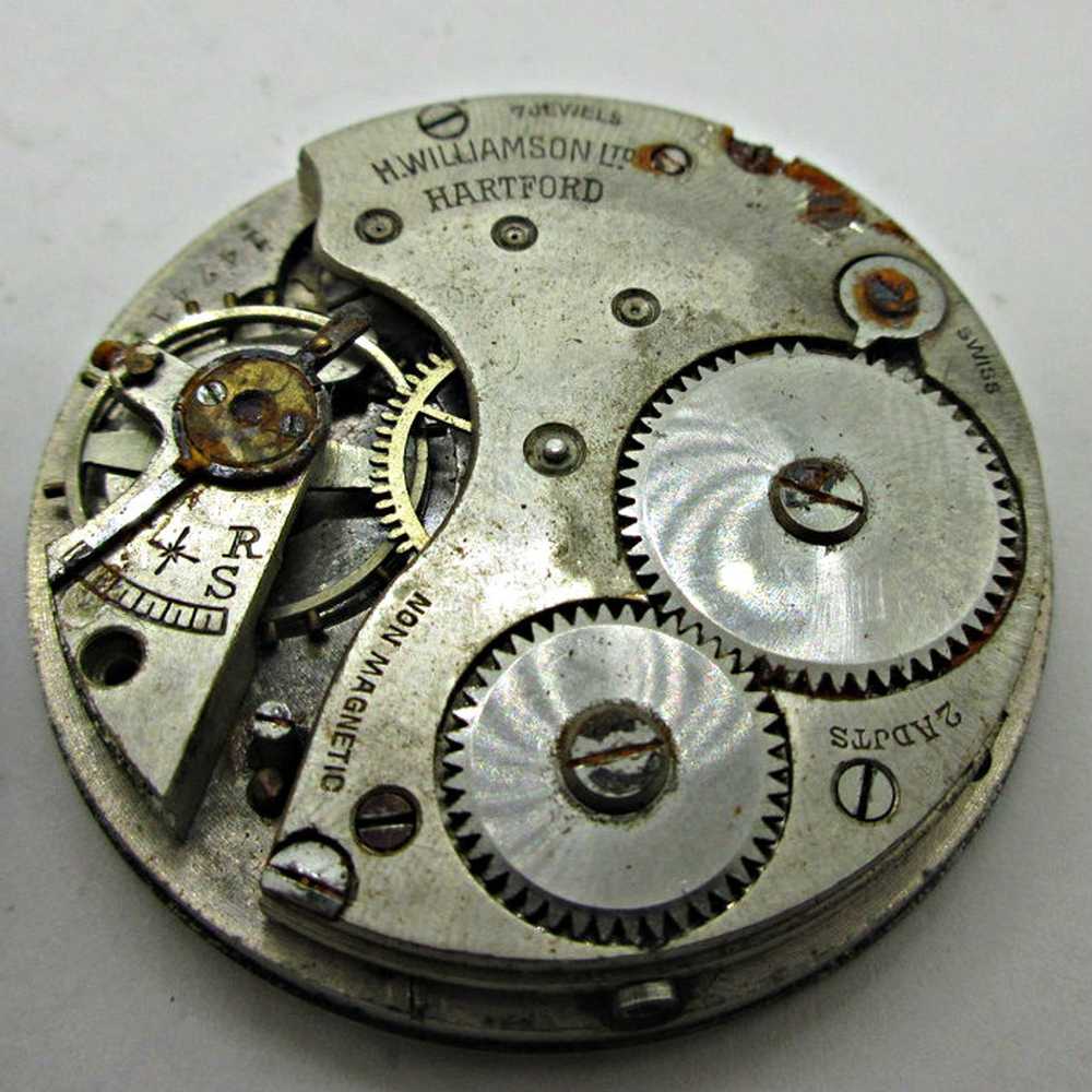 Lot of 3 Swiss Movements and Dials Parts Steampunk - image 8