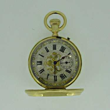 1890 GD & Co.(Gustaf Dahlgren Co.) Heavy Yellow and Rose Gold Filled Attractive Design offers Pocket Watch Chain 10 inches