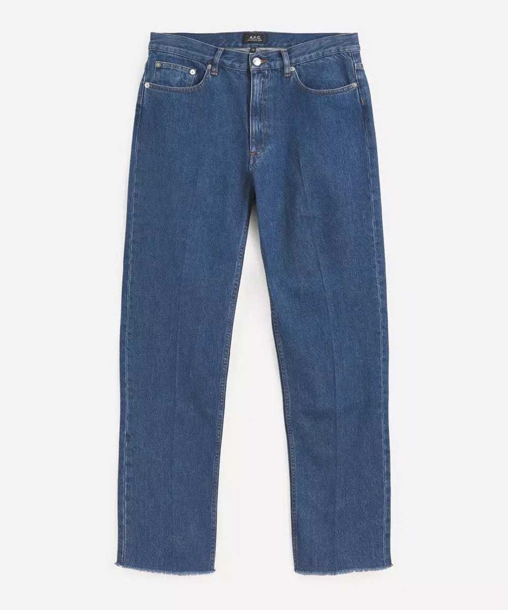 A.P.C. A.P.C. Indigo Rudie Cut-Off Jeans - image 1