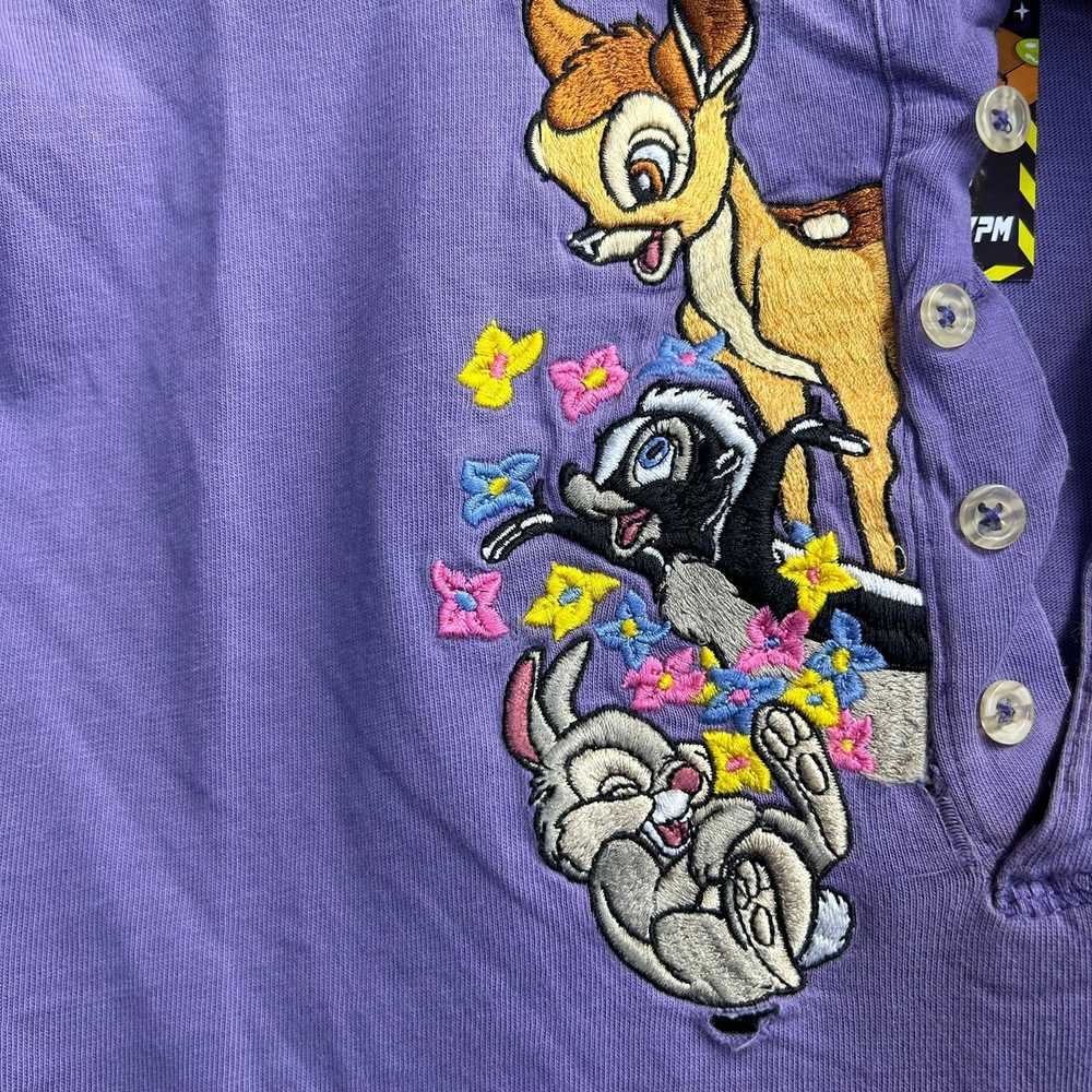 Disney × Vintage Vintage 90’s Bambi Embroidered T… - image 4