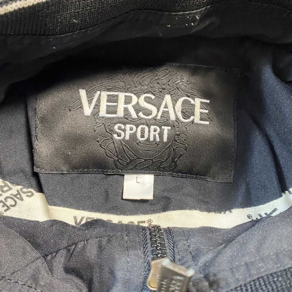 Versace × Vintage Vintage Versace Sport black jac… - image 4