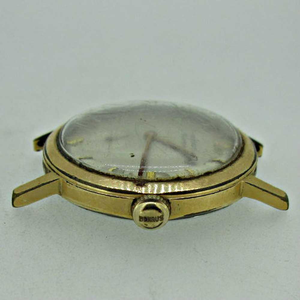 Vintage Benrus 21 Jewels Series 2155 Gold Plated … - image 3