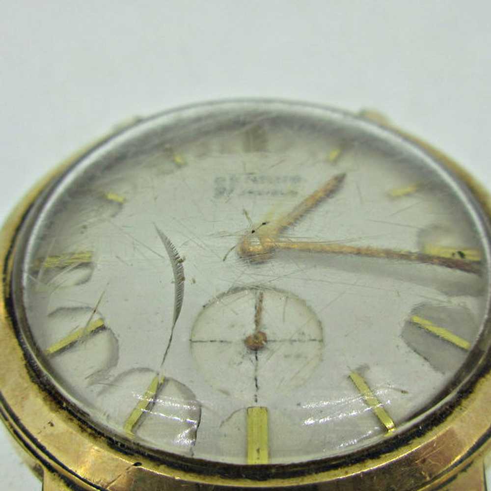 Vintage Benrus 21 Jewels Series 2155 Gold Plated … - image 7