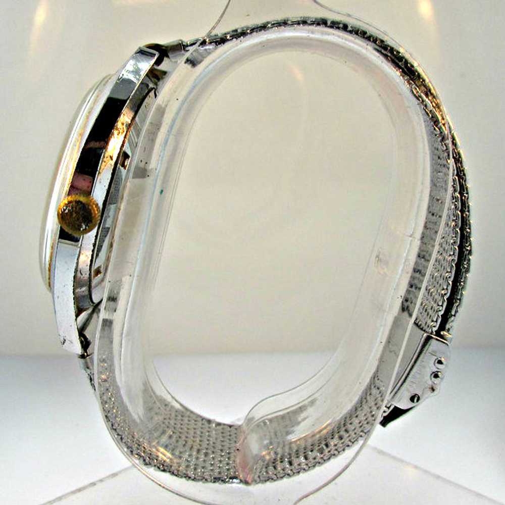 Vintage Jowissa Silver Tone 17 Jewels Watch - image 2