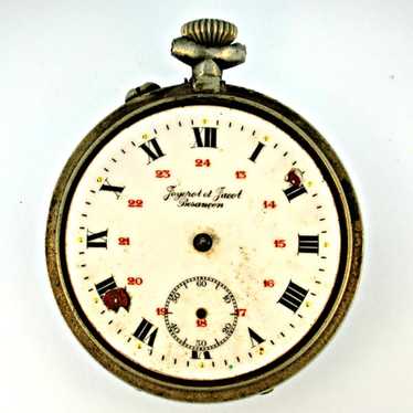 Antique Joyerot et Jacot Besancon Pocket Watch Par