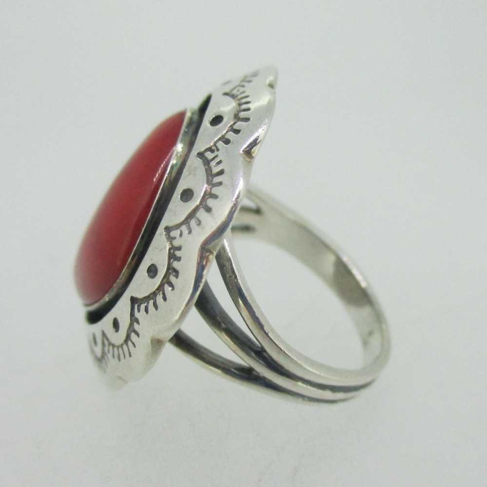 Sterling Silver FD Felicia Design Red Jasper Sout… - image 4