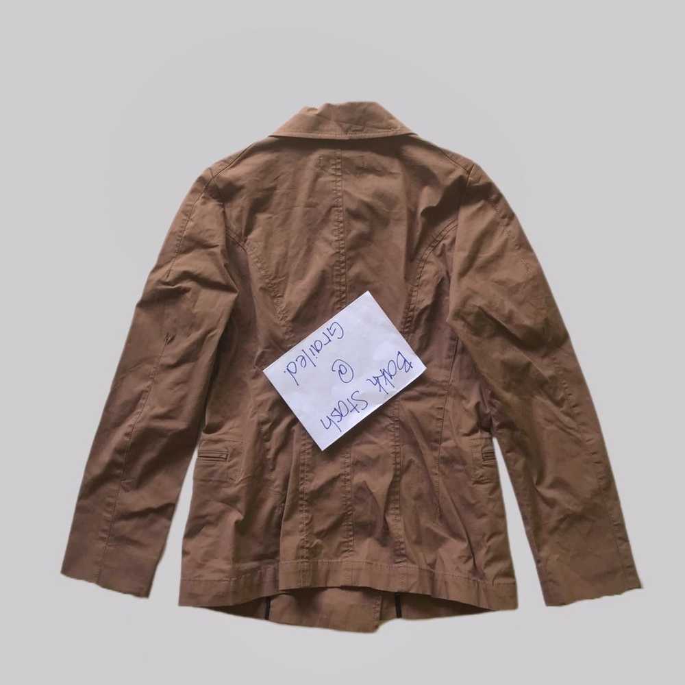 ジャケット JIL SANDER BROWN WOOL DOUBLE-BREASTED JACKET Jil Sander Brown wool double-breasted jacket | TheDoubleF