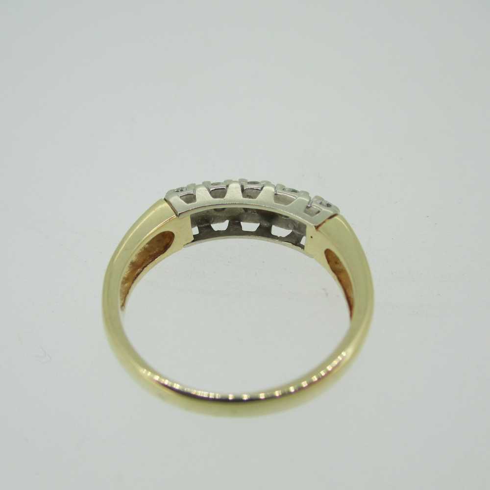 14k Yellow Gold Approx .48ct TW Round Brilliant C… - image 6