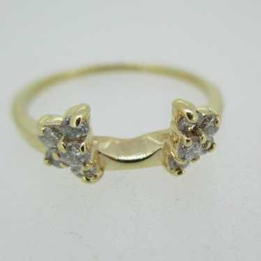 14k Yellow Gold Approx .20ct TW Round Brilliant C… - image 1