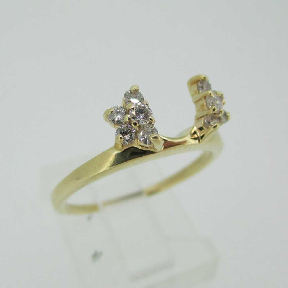 14k Yellow Gold Approx .20ct TW Round Brilliant C… - image 3