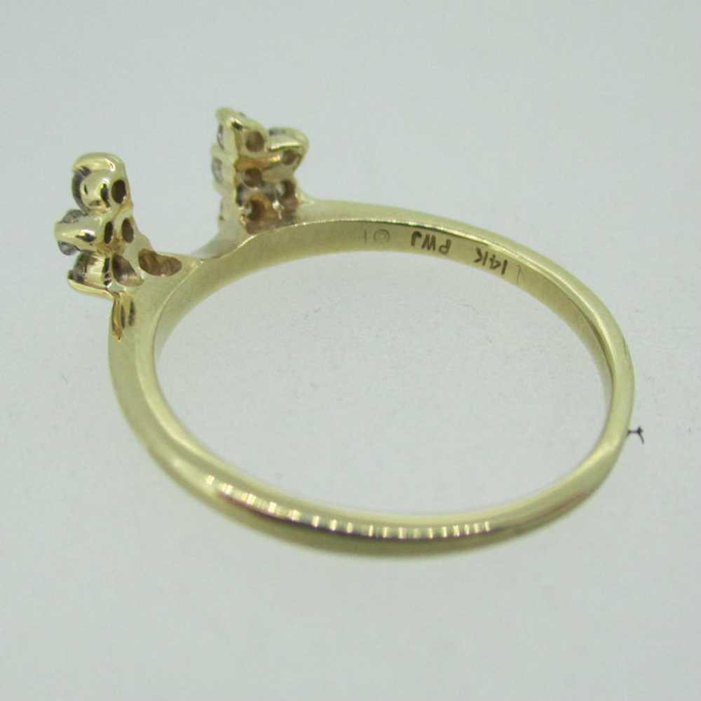 14k Yellow Gold Approx .20ct TW Round Brilliant C… - image 4