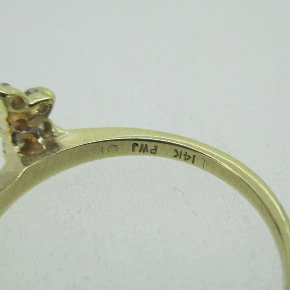 14k Yellow Gold Approx .20ct TW Round Brilliant C… - image 5