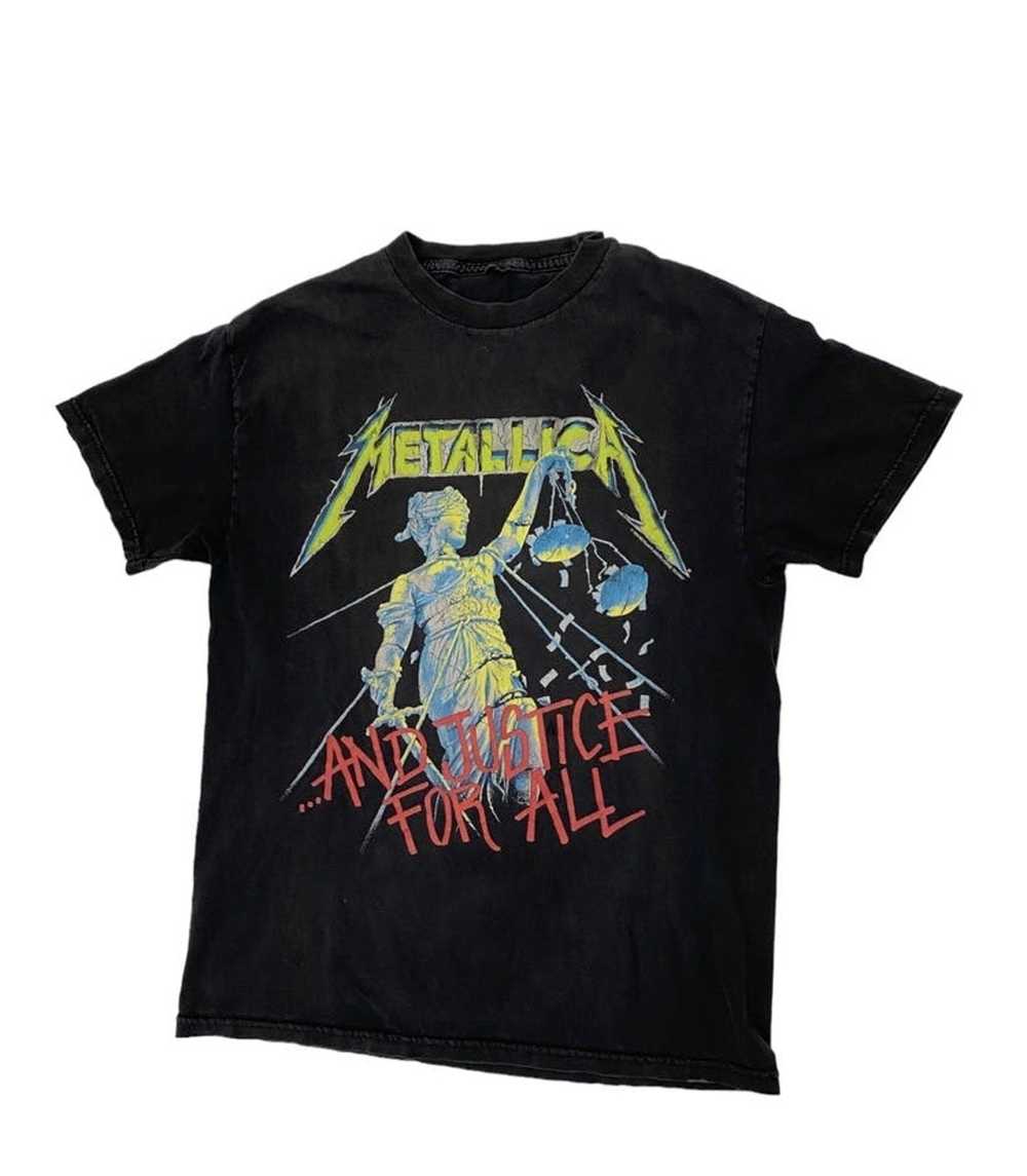 Vintage Metallica Vintage T Shirt 1994 And Justic… - image 1