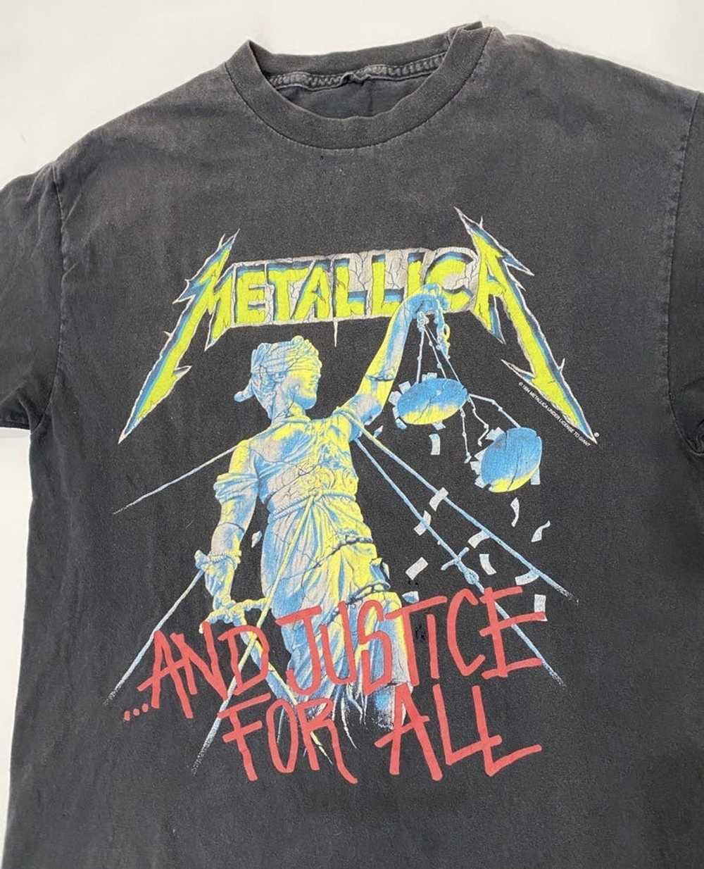 Vintage Metallica Vintage T Shirt 1994 And Justic… - image 3