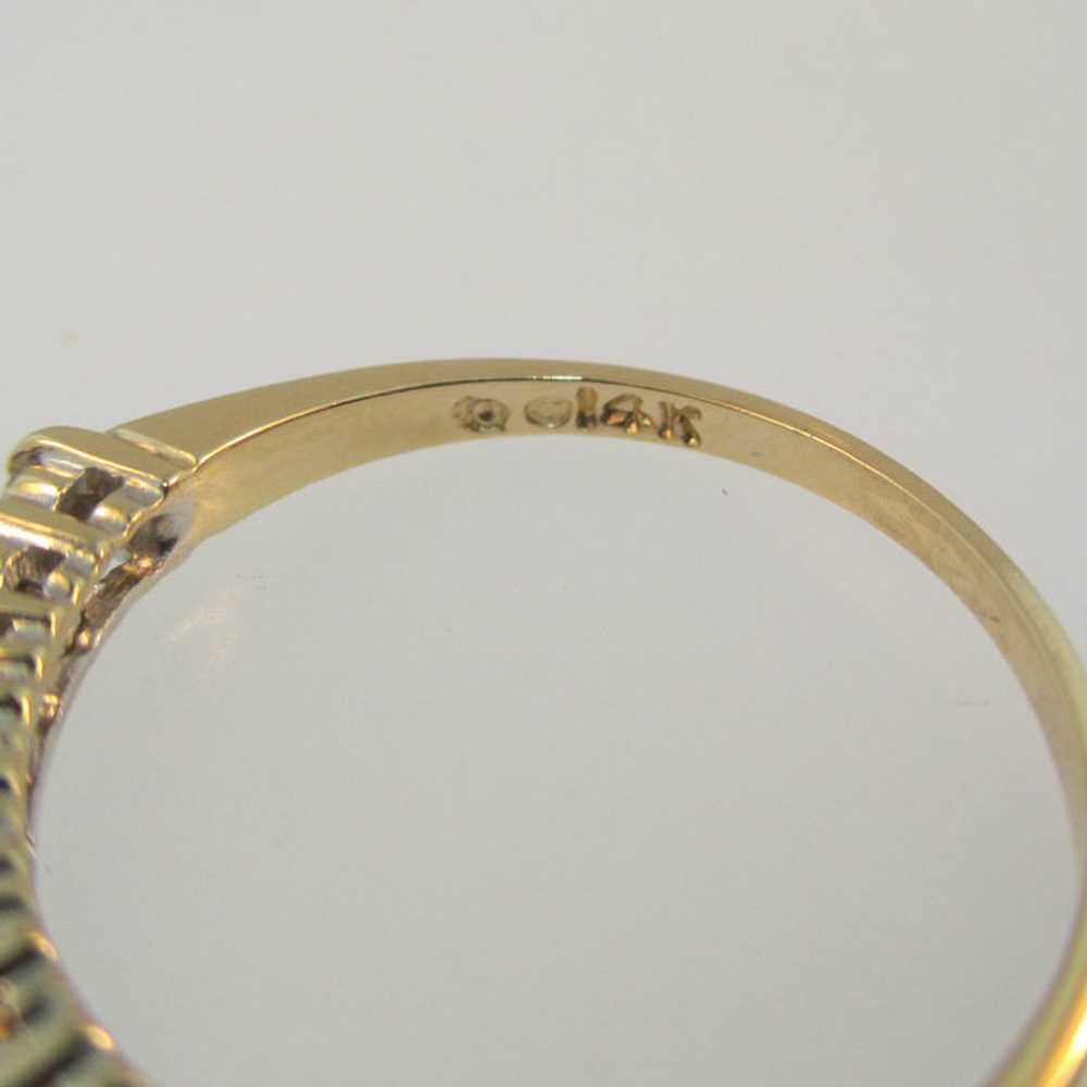 14k Yellow Gold Approx .25ct TW Round Brilliant C… - image 2