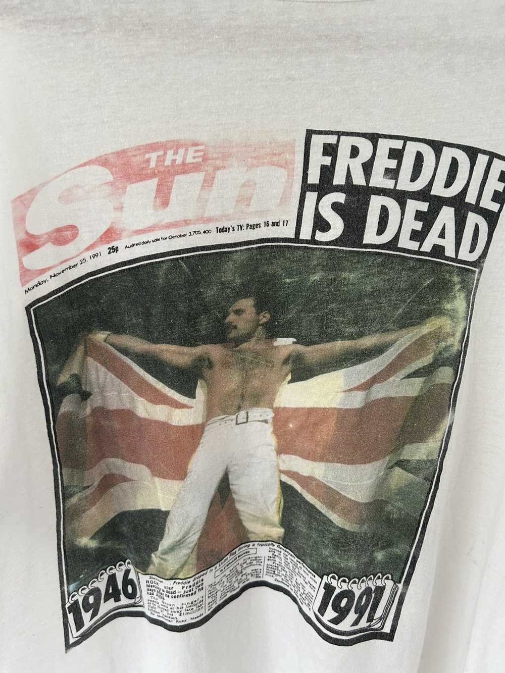 Vintage Vintage “FREDDIE IS DEAD” T shirt - image 2