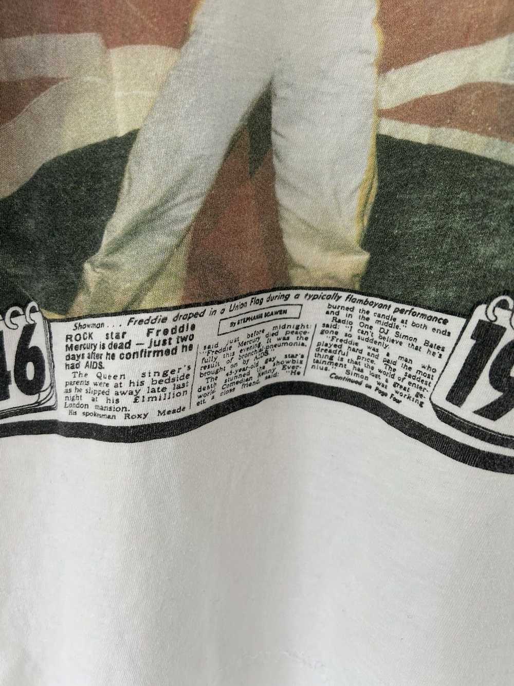 Vintage Vintage “FREDDIE IS DEAD” T shirt - image 3