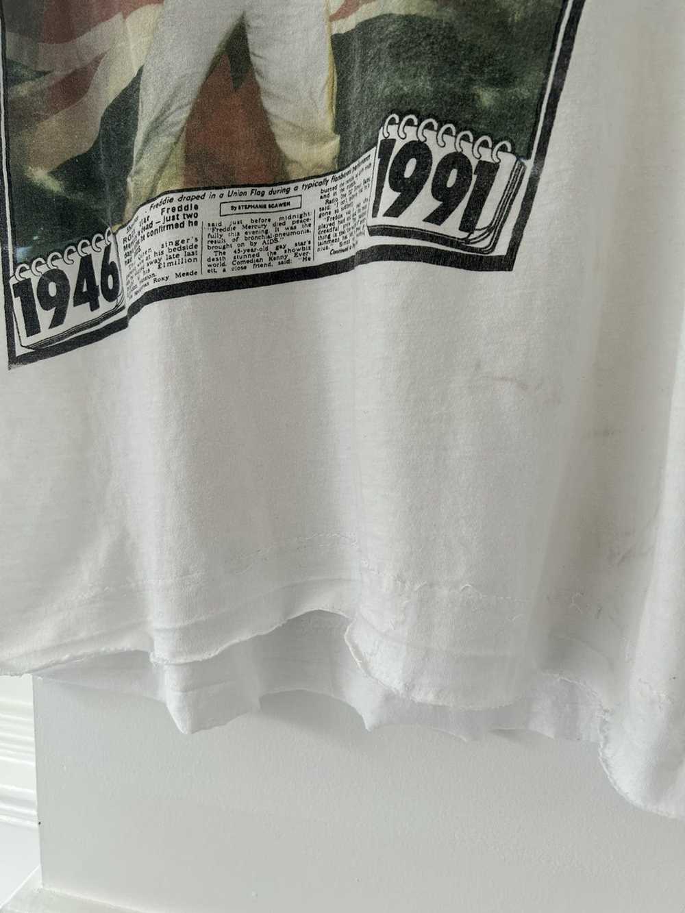 Vintage Vintage “FREDDIE IS DEAD” T shirt - image 4