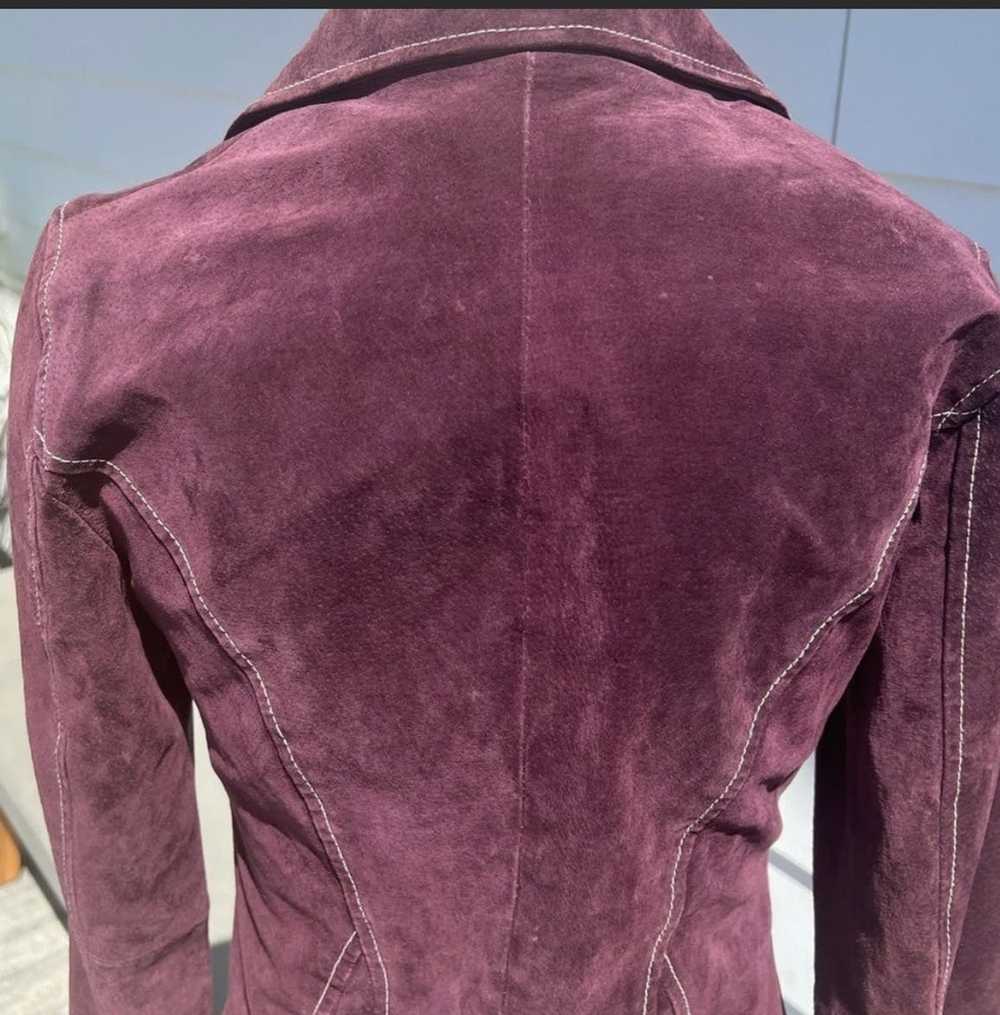 Vintage × Wilsons Leather Vintage 70's purple sue… - image 4