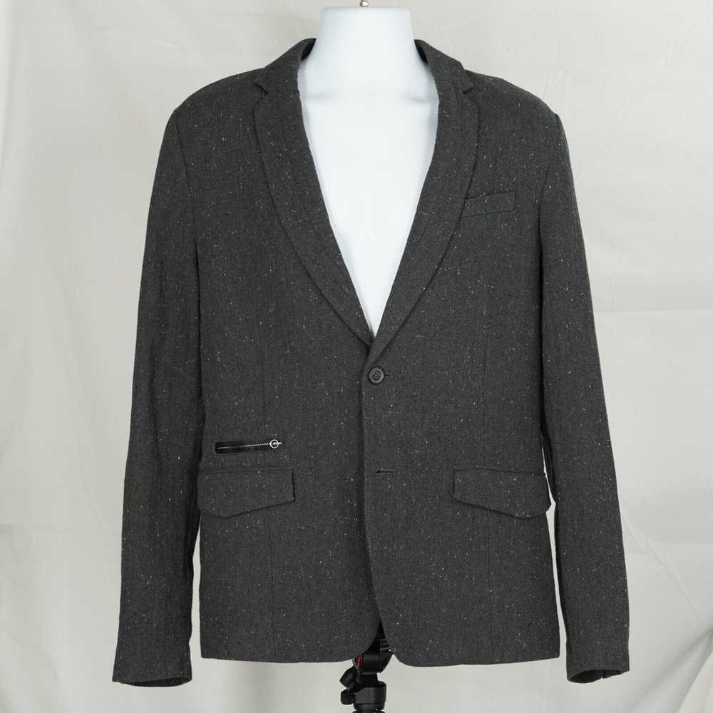 Diesel Diesel Gray Specks Blazer Suit Jacket - XL - image 1