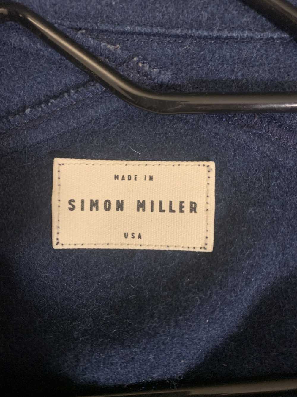 Simon Miller Simon Miller Navy Wool Shirt Jacket - image 5