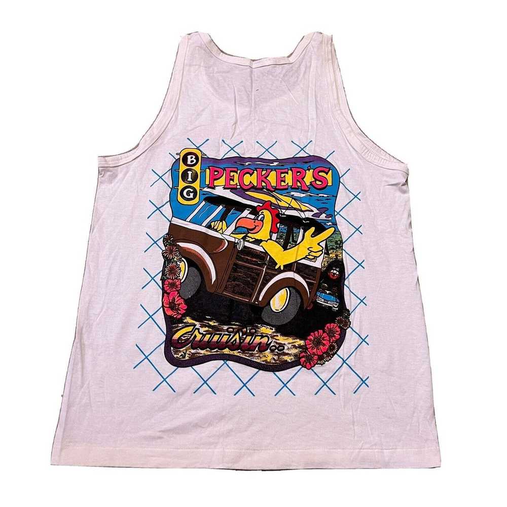 Anvil Vintage 80s 90s Big Peckers Cruisin Tank To… - image 1