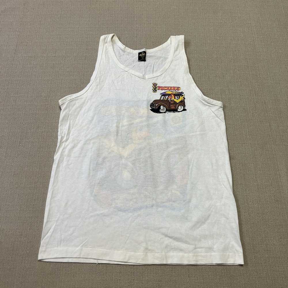 Anvil Vintage 80s 90s Big Peckers Cruisin Tank To… - image 3