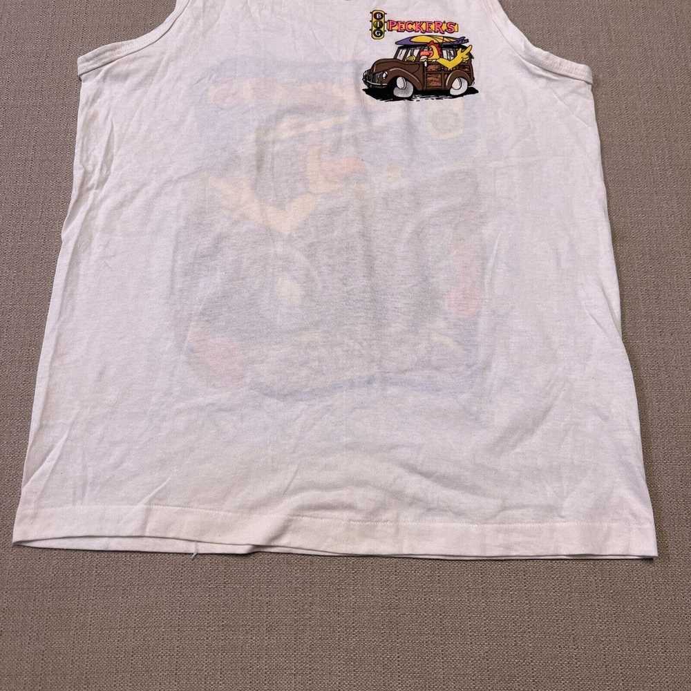 Anvil Vintage 80s 90s Big Peckers Cruisin Tank To… - image 7