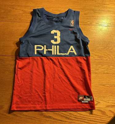 Vintage Allen Iverson Philadelphia 76ers Sixers Jersey Vtg NBA #3