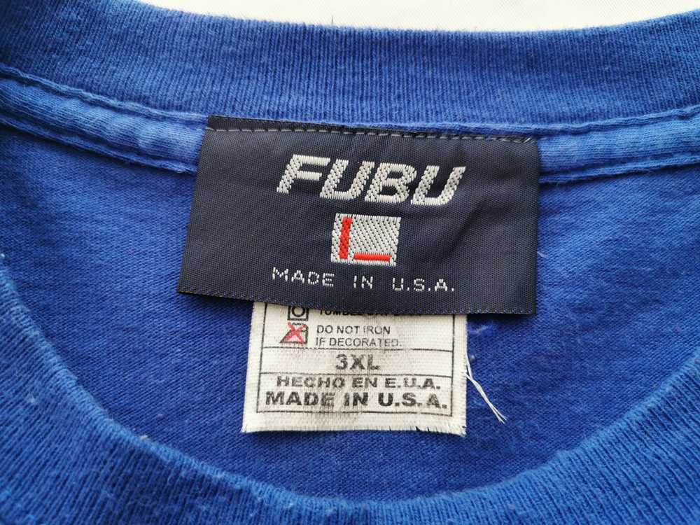 Vintage Vintage 90's Fubu Shirt Made In USA Size L - image 6